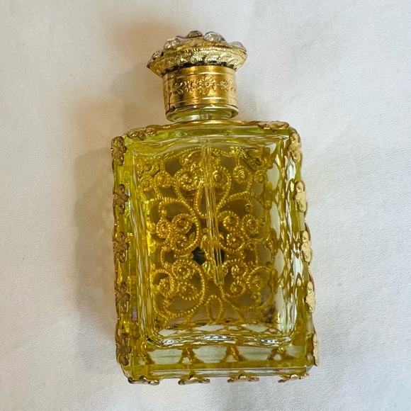 Bath & Body Nwot Antique Golden Perfume Oil Bottle From Paris Poshmark